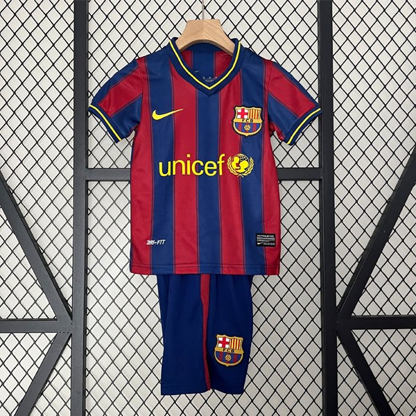 Camiseta Barcelona 1st Retro Niño 2009 2010